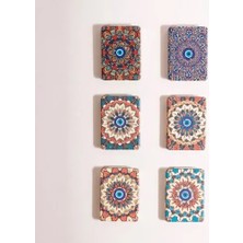 Homevia 12 Adet Büyüteçli Dikdörtgen Cep Aynası