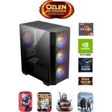 Özlen X2 - Ryzen 5 5600 | 16GB Ram | 500GB M.2 SSD | Rtx 5060 8gb Oyuncu Masaüstü Bilgisayarı
