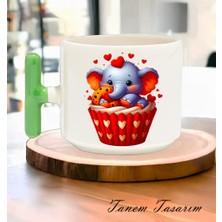 Tanem Bardak Kahve Çay Fincanı Hediye Sevgili Gün 018 - T Kulp Kupa