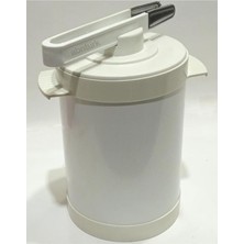 abnturk 1 Adet Çelik Maşalı Lüx Buz Kovası Buz Erimesi Önleyen Izole 2 Cidar Büyükboy Kapaklı Servis Buzluk