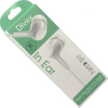 Divex Aux Stereo Kulakiçi Kulaklık Beyaz DH-270