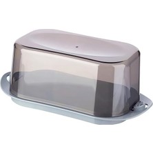 Titiz Plastik Içiçe Geçmeli 3'lü Kahvaltılık Seti Gri