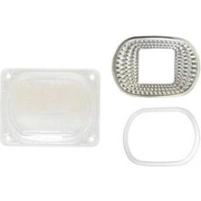 Voltaj 50W Cob LED Için Lens + Reflektör + Sızdırmaz Silikon Halka