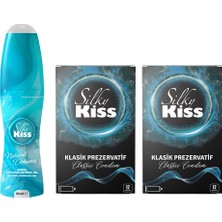 Silky Kiss Ansızın Paketi 6 - Natural Kayganlaştırıcı Jel ve 2 Kutu Klasik Prezervatif
