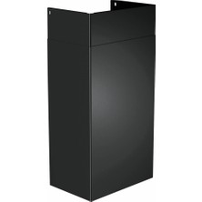 Franke - Maris Neo Siyah Davlumbaz Bacası - 112.0285.288