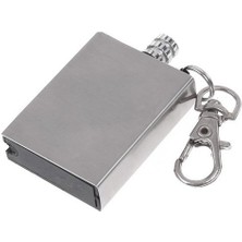 Homevia Zippo Benziniyle Çalışan Sonsuz Metal Kibrit &amp; Anahtarlık