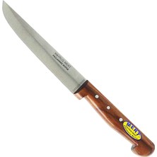 Hayruş Mert Paslanmaz Bursa Mutfak, Ekmek Bıçağı 15,5 Cm, Ahşap Sap