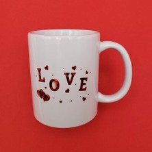 Homevia Love Tasarım Kupa Bardak