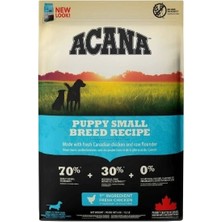 Üreticiniz Acana Puppy Small Tahılsız Tavuklu ve Balıklı Küçük Irk Yavru Köpek Maması 6 kg