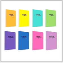 Çınar Not Defteri A6 60 Yaprak Çizgili Spiralli Pp Kapak - 2 Adet