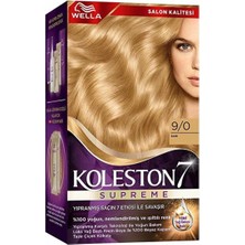 Wella Suprime Kit Saç Boyası & No: 9/0 Sarı