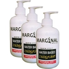 Vionex Süper Marginal Water Based Lubricant Gel 250 ml Jel 3'lü