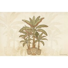 Vintage Muz Ağacı Poster Duvar Kağıdı