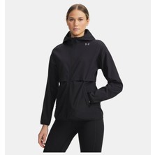 Under Armour Kadın Ua Velociti Pro Storm Ceket Siyah 6009542-001 Su Geçirmez Özellikli Outdoor Giyim