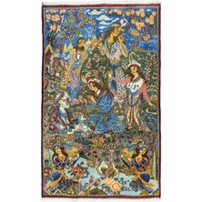Soho Antiq Hezaren Figürlü El Dokuma Halı 122X200 cm