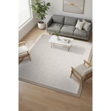 Halı Sepeti Bombay 662 Krem Hav Toz Vermez Kolay Temizlenen Hasır Doku Sisal Halı