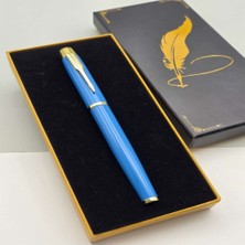 Homevia  Özel Kutulu Turkuaz Roller Kalem