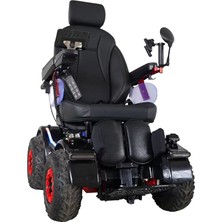 Baymedikal Scuba Galactus Akülü Tekerlekli Sandalye | Off Road Arazi Performanslı Uzun Menzilli Model S290