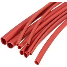Woer Kırmızı Isı ile Daralan Makaron 9.5mm - 1 Metre