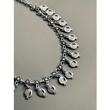 CAPO By Aytaç Yamaç Nar Charmlı Kolye Eskitme Gümüş Kaplama