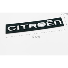 Universal Cıtroen Bagaj Yazı - (C-Elysee / Berlıngo C3 C4 Y.m Uyumlu ) (12-) 9678484780