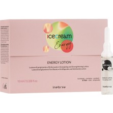 Inebrya Ice Cream Energy Lotion Zayıf ve Ince Saçlar Için Güçlendirici Serum 12X10 ml