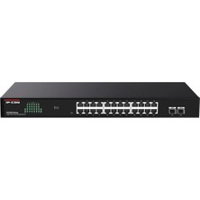 Ip-Com G2226F 24 Port Gıgabıt + 2xsfp Uplınk Cloud Yönetilebilir Rackmount Swıtch