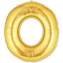 Epilons Altın Sarısı Folyo Harf Balon 1 Metre