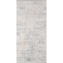 Halı Sepeti Artemis Halı Rosa 01101E Krem Mavi Halı Yumuşak Dokulu Salon Koridor Mutfak Yatak Odası Halısı
