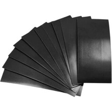 Voltaj 18650 Pil Kaplama Makaronu Siyah - 10 Adet