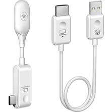 Anycast Kablosuz Görüntü Aktarıcı 2026 Model 1080P 60Hz HDMI & Type-C Görüntü Aktarım Kiti 30 Metre