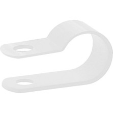Gwest Gcl1/4 6mm Kablo Kelepçesi Beyaz 100 Adet