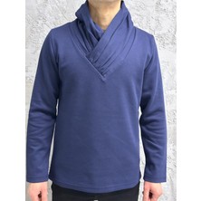 Quits Kids Şal Yaka Erkek Casual Sweatshırt