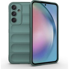 Cavora Galaxy A55 Kılıf Esnek Tpu Oyuklu Arka Yüzey Tasarımlı Etnik Silikon Kapak