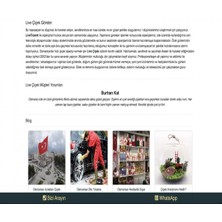 Liveçiçek V1 Web Yazılımı