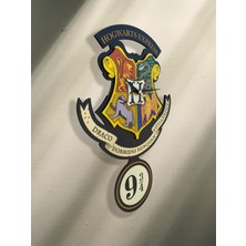 Hogwarts Express Sallanan Sarkaçlı Duvar Saati