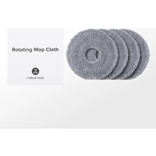 Roborock Qrevo Serisiyle Uyumlu Mop Bezi *4 Adet