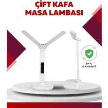 Narnuga Göz Koruyucu LED Okuma Lambası | Titreşimsiz Işık, Kalemlik ve Stand Fonksiyonlu