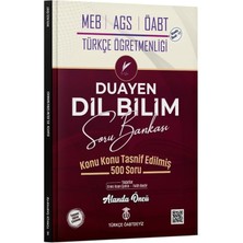 Türkçe Öabtdeyiz Öabt Meb-Ags Türkçe Öğretmenliği Dil Bilim Duayen Soru Bankası - Enes Kaan Şahin, Fatih Bedir Türkçe Öabtdeyiz