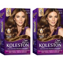 Wella Saç Boyası 6/3 Altın Kumral x 2 Adet