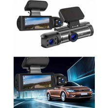 Narnuga Araç Içi Full Hd Kamera Ön ve Arka Kameralı Ekranlı Araç Kamerası