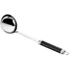 Birpa Icon  Black Sılver Servis Kepçesi