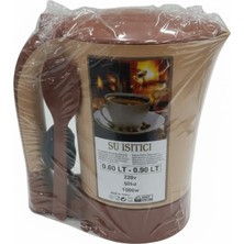 Viatom Elektrikli Su Isıtıcı Kettle, Kahverengi, Pratik ve Şık Tasarım