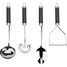 Birpa Icon Black Sılver 4'lü Kombine Set                 (700+701+717+771 )