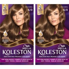 Wella 2’li Koleston 6/0 Kit Boya Koyu Kumral