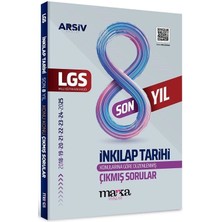 Marka 2026 8. Sınıf Lgs Inkılap Tarihi Çıkmış Sorular Son 8 Yıl Konularına Göre Çözümlü Arşiv Serisi Marka Yayınları