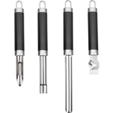 Birpa Icon Black Sılver 4'lü Kombine Set                 (720+721+722+723 )