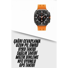 Narnuga Yeni Nesil Çağrı Cevaplayabilen 47 mm Titreşimli Çok Fonksiyonlu Akıllı Saat