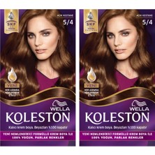 Wella 2’li Koleston 5/4 Kit Boya Açık Kestane