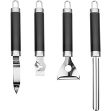 Birpa Icon Black Sılver  4'lü Kombine Set                 (722+723+724+725 )